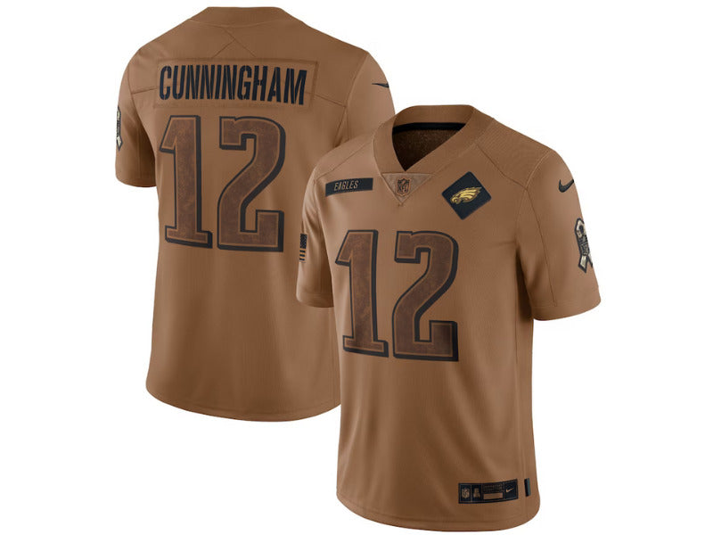 Adult 2023-2024 season Philadelphia Eagles Randall Cunningham NO.12 Football Jerseys mySite