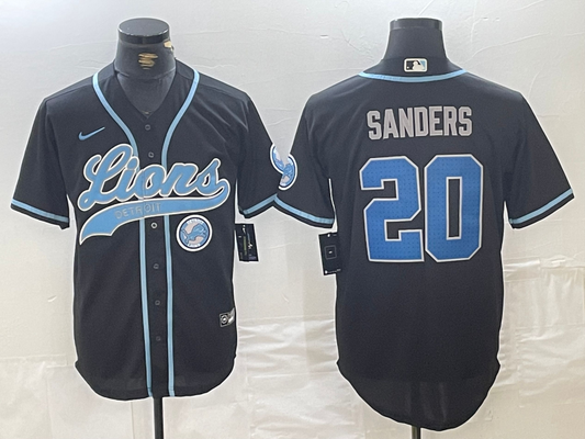men/women/kids Detroit Lions  Barry Sanders NO.20 baseball Jerseys