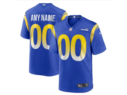 Adult Los Angeles Rams number and name custom Football Jerseys mySite