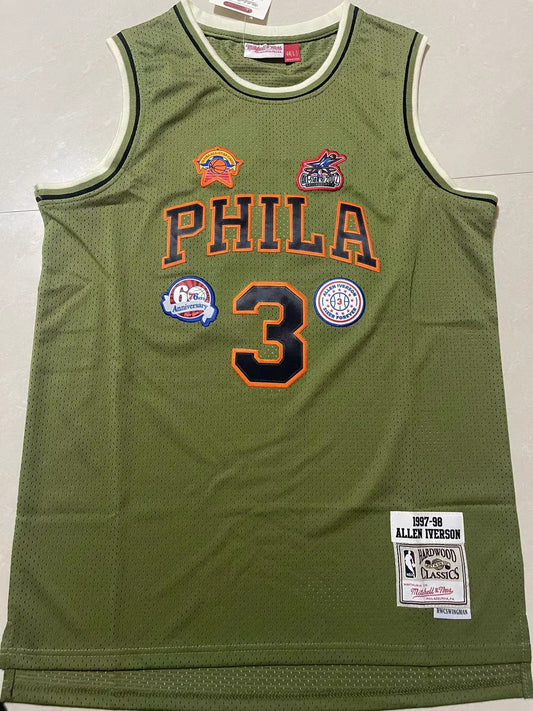 Philadelphia 76ers Allen Iverson NO.3 basketball Jersey