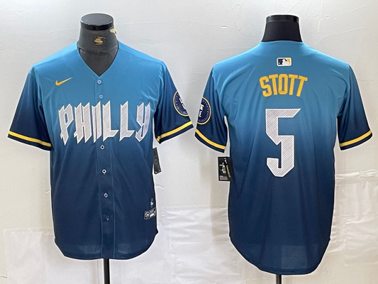 Men/Women/Youth Philadelphia Phillies Bryson Stott #5 baseball Jerseys
