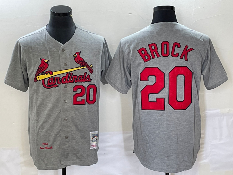 Men/Women/Youth St. Louis Cardinals Lou Brock  #20 baseball Jerseys
