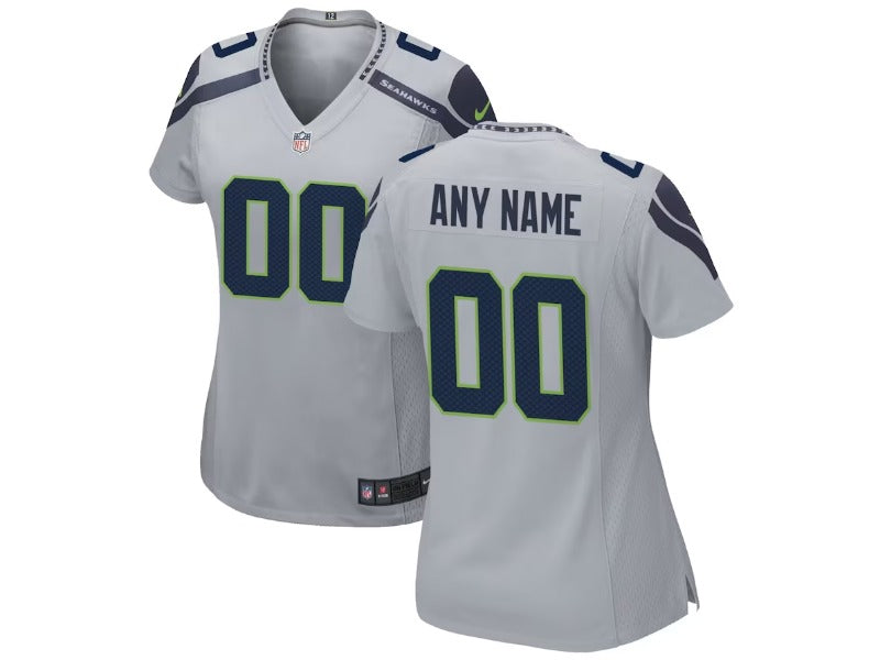 Women's Seattle Seahawks number and name custom Football Jerseys mySite