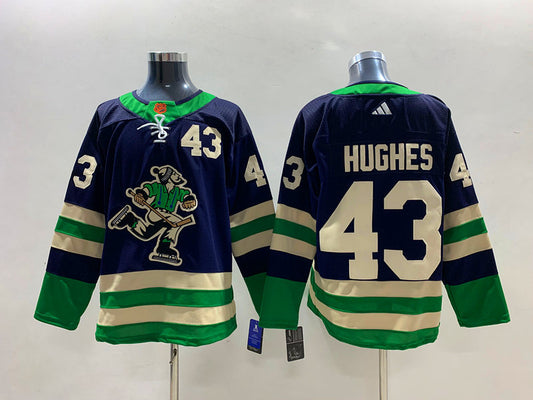 Vancouver Canucks Quinn Hughes #43 Hockey jerseys mySite