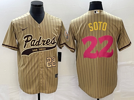 Men/Women/Youth San Diego Padres Juan Soto #22 baseball Jerseys