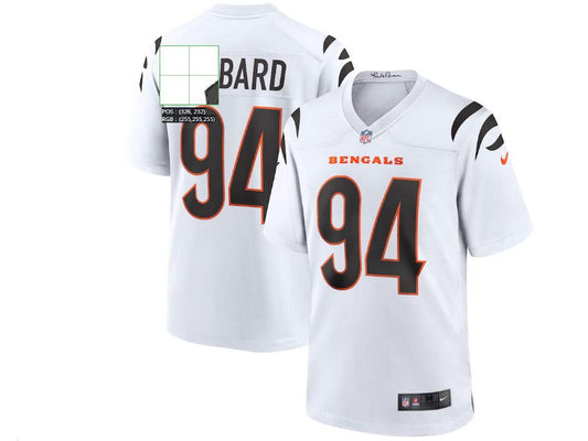 Cincinnati Bengals Sam Hubbard NO.94 white Football Jerseys mySite