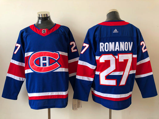 Montréal Canadiens Alexander Romanov #27 Hockey jerseys mySite