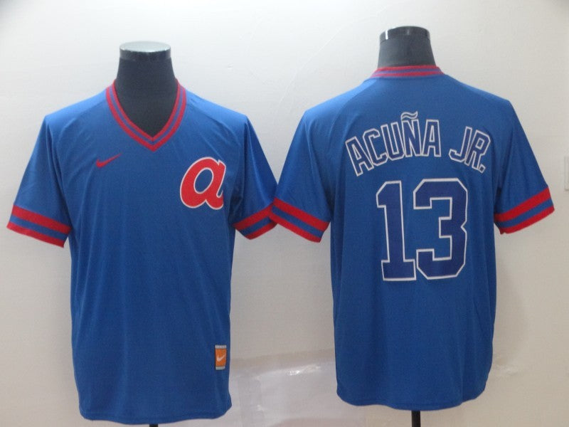 Men/Women/Youth Atlanta Braves Ronald Acuña Jr. #13 baseball Jerseys