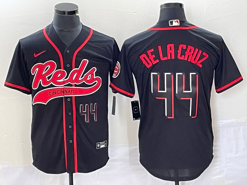 Adult Cincinnati reds Elly De La Cruz NO.44 baseball Jerseys