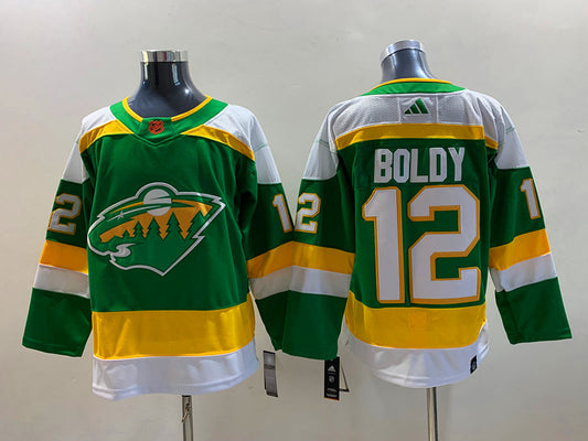 Minnesota Wild Matt Boldy #12 Hockey jerseys mySite