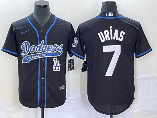 Men/Women/Youth Los Angeles Dodgers Julio Urías #7 baseball Jerseys