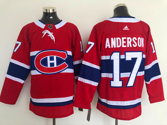 Montréal Canadiens Josh Anderson #17 Hockey jerseys mySite