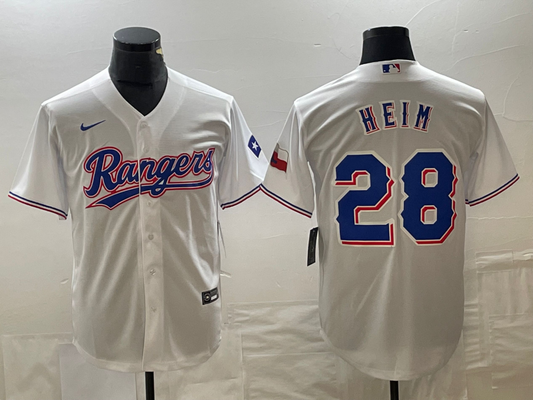 Men/Women/Youth Texas Rangers Jonah Heim NO.28 baseball Jerseys