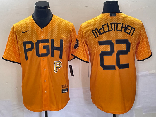 Men/Women/Youth Pittsburgh Pirates Andrew McCutchen #22 baseball Jerseys