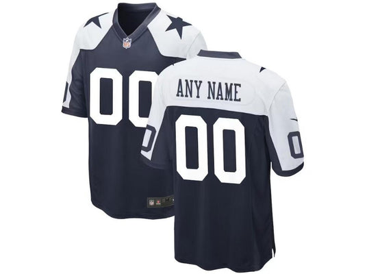 Adult Dallas Cowboys number and name custom Football Jerseys mySite