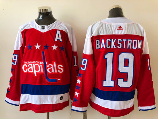 Washington Capitals  Nicklas Backstrom  #19 Hockey jerseys mySite