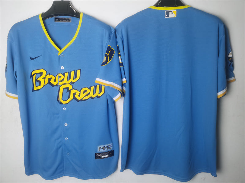 Men/Women/Youth Milwaukee Brewers baseball Jerseys  blank or custom your name and number