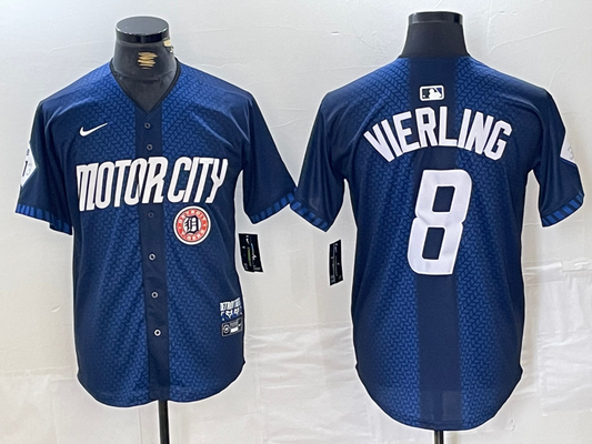 Men/Women/Youth Detroit Tigers Matt Vierling  NO.8 baseball Jerseys