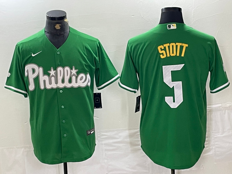 Men/Women/Youth Philadelphia Phillies Bryson Stott #5 baseball Jerseys