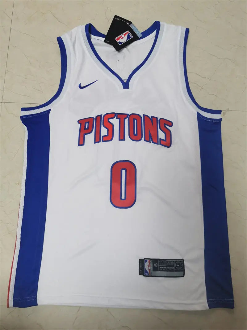 Detroit Pistons Andre Drummond NO.0 Basketball Jersey mySite