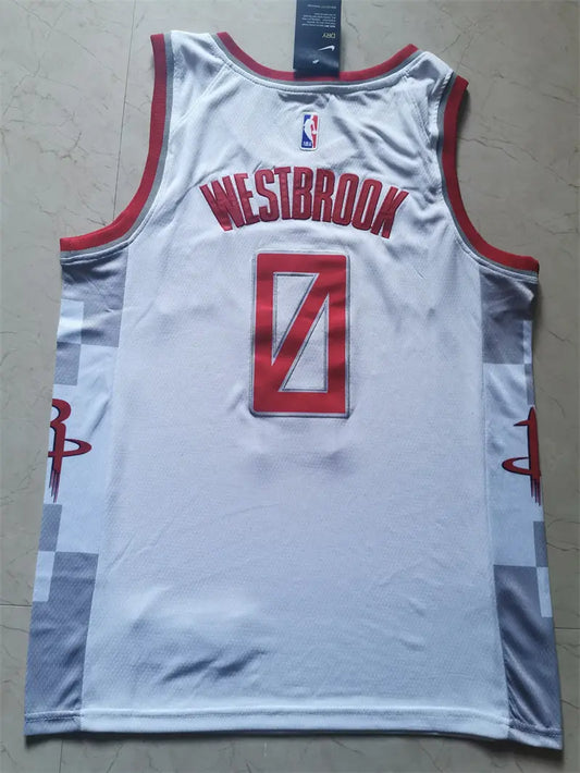 Houston Rockets Russell Westbrook NO.0 Basketball Jersey mySite