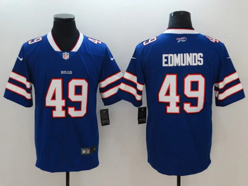 Adult Buffalo Bills Tremaine Edmunds NO.49 Football Jerseys mySite