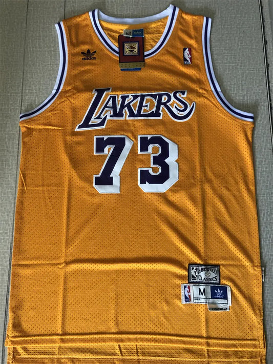 Los Angeles Lakers Dennis Rodman NO.73 Basketball Jersey mySite