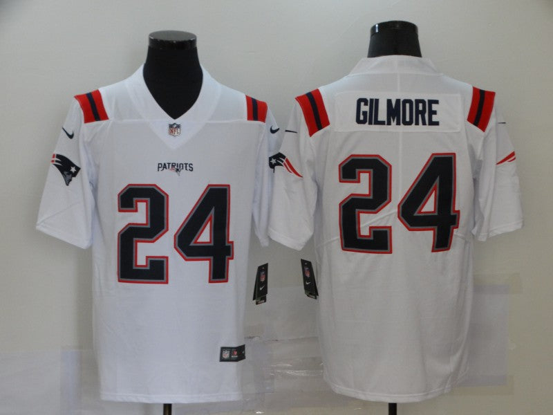 Adult New England Patriots Stephon Gilmore NO.24 Football Jerseys mySite