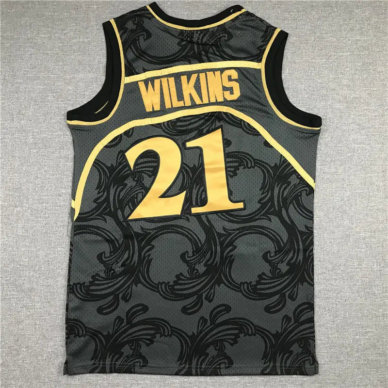 Atlanta Hawks Dominique Wilkins NO.21 Basketball Jersey mySite
