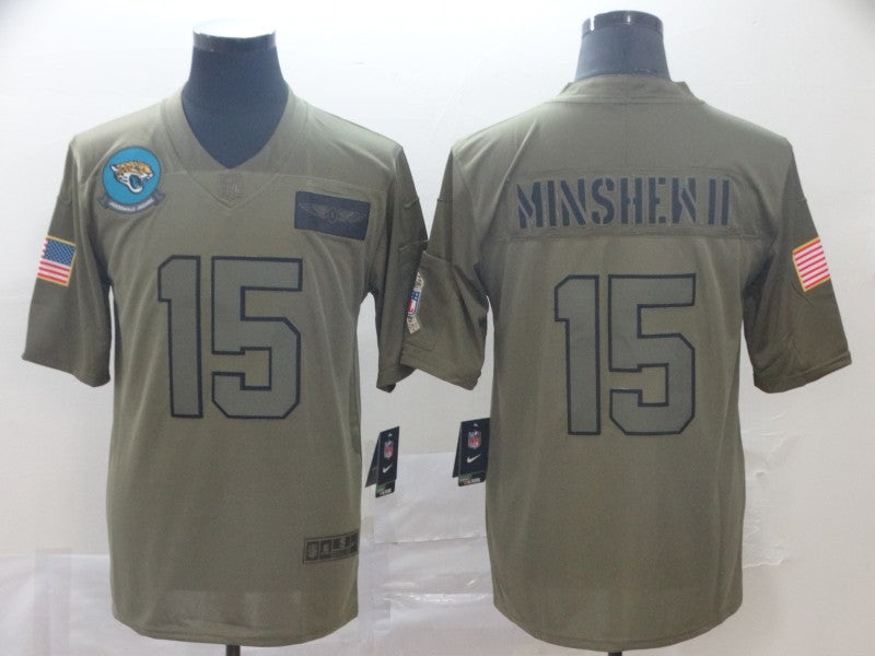 Adult Jacksonville Jaguars Gardner Minshew II NO.15 Football Jerseys mySite