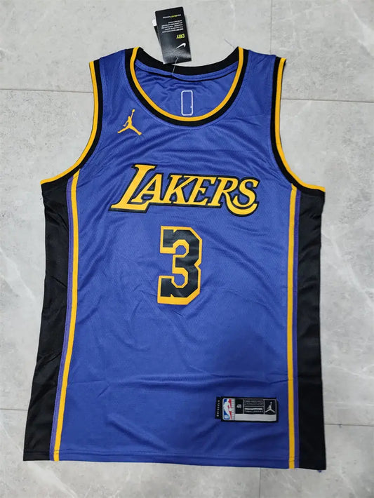 Los Angeles Lakers Anthony Davis NO.3 Basketball Jersey mySite