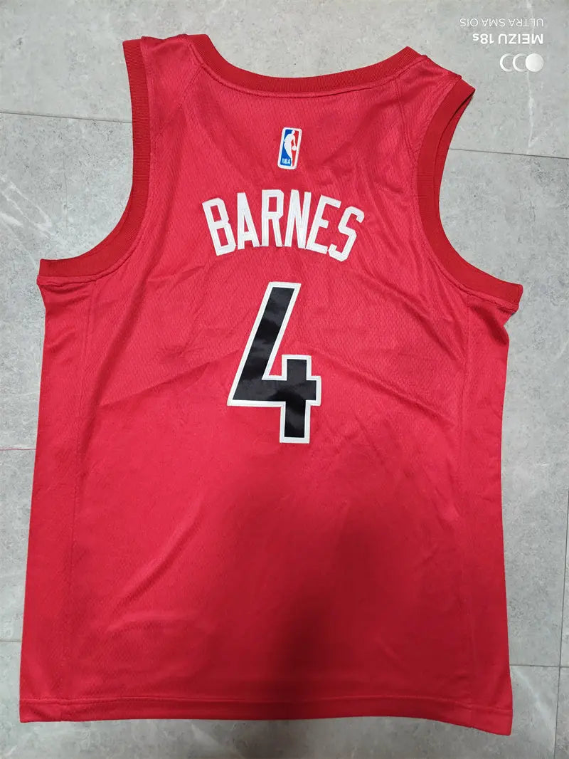Toronto Raptors Scottie Barnes NO.4 Basketball Jersey mySite