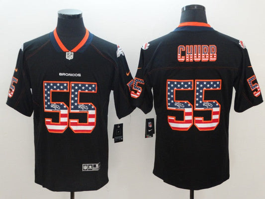 Adult Denver Broncos Bradley Chubb NO.55 Football Jerseys mySite