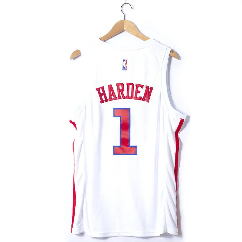 Philadelphia 76ers James Harden NO.1 basketball Jersey mySite