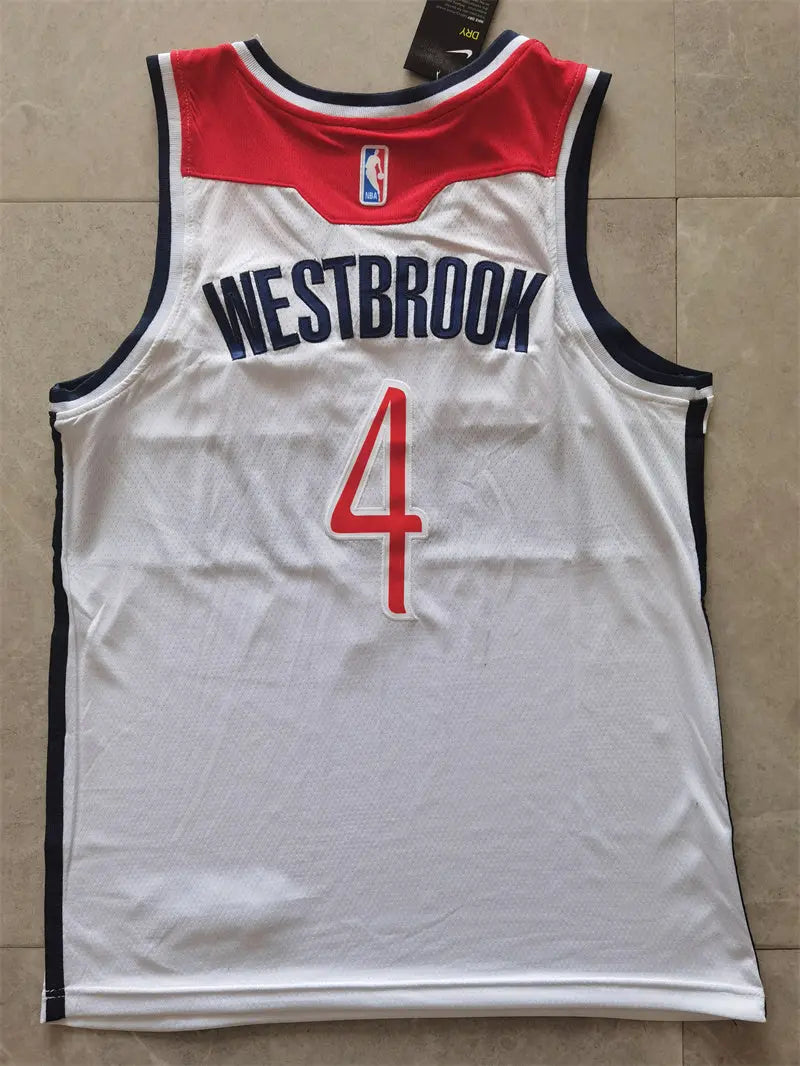 Washington Wizards Russell Westbrook NO.4 Basketball Jersey mySite