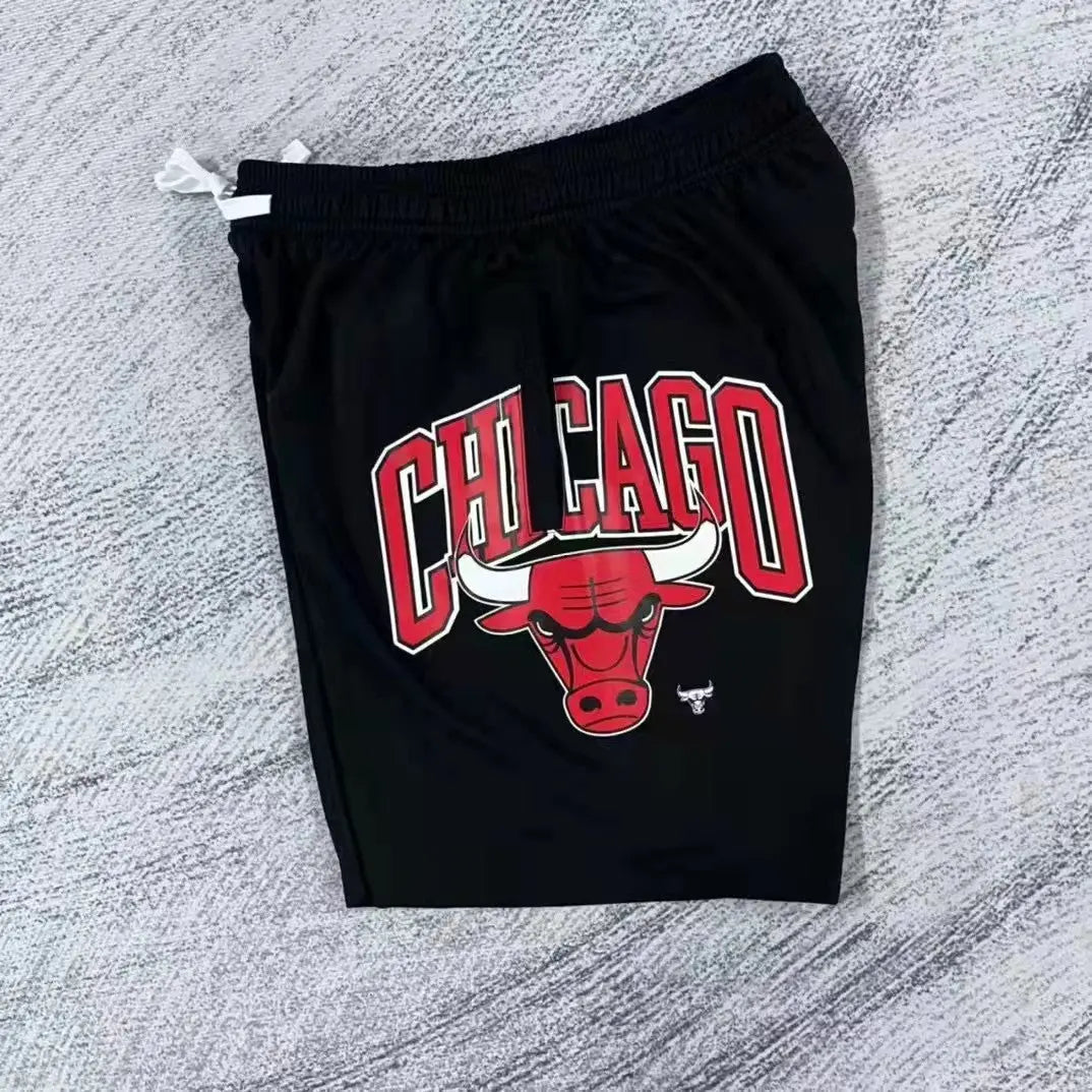 Chicago bulls black Basketball Shorts mySite