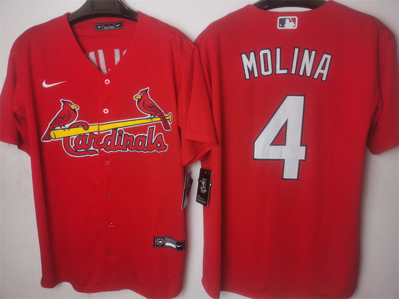 Adult St. Louis Cardinals Yadier Molina NO.4 baseball Jerseys mySite