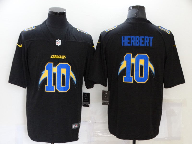 Adult Los Angeles Chargers Justin Herbert NO.10 Football Jerseys mySite