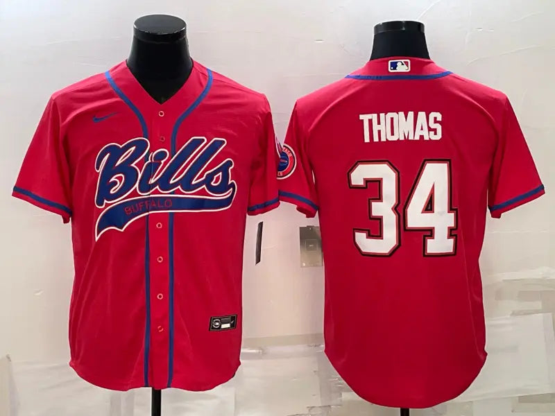 Adult Buffalo Bills Thurman Thomas NO.34 Football Jerseys mySite