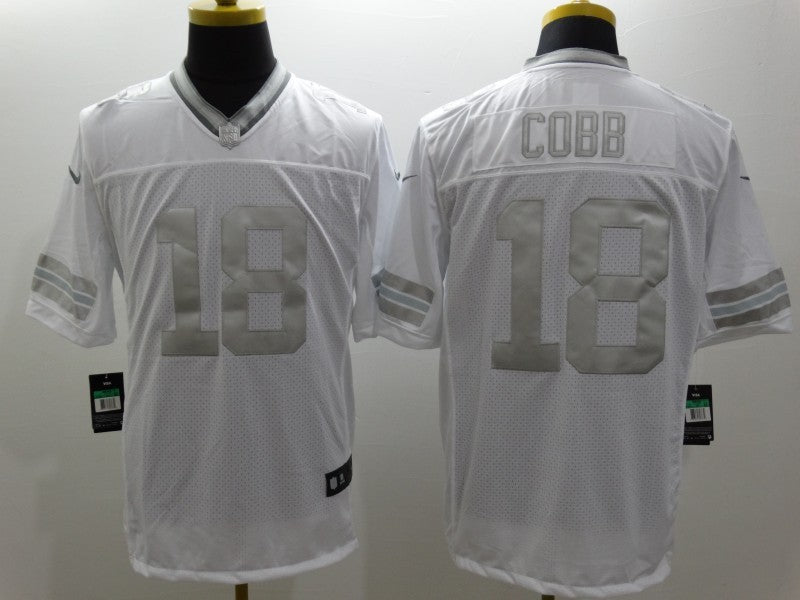 Adult Green Bay Packers Randall Cobb NO.18 Football Jerseys mySite