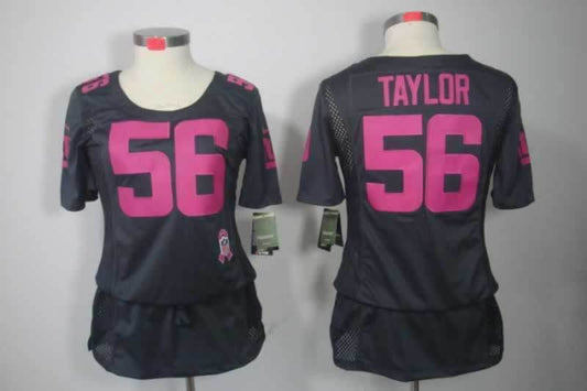 Women New York Giants Lawrence Taylor NO.56 Football Jerseys mySite