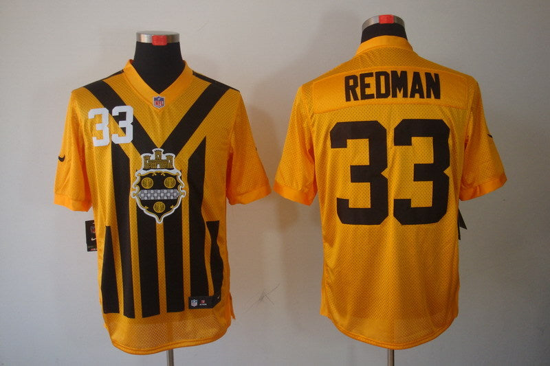 Adult Pittsburgh Steelers Isaac Redman NO.33 Football Jerseys mySite