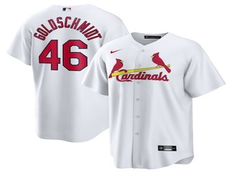 Adult St. Louis Cardinals Paul Goldschmidt NO.46 baseball Jerseys mySite