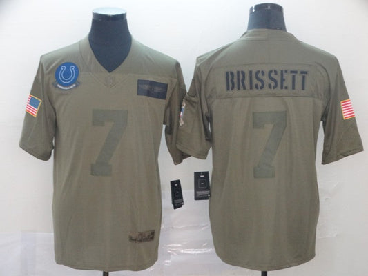 Adult Indianapolis Colts Jacoby Brissett NO.7 Football Jerseys mySite