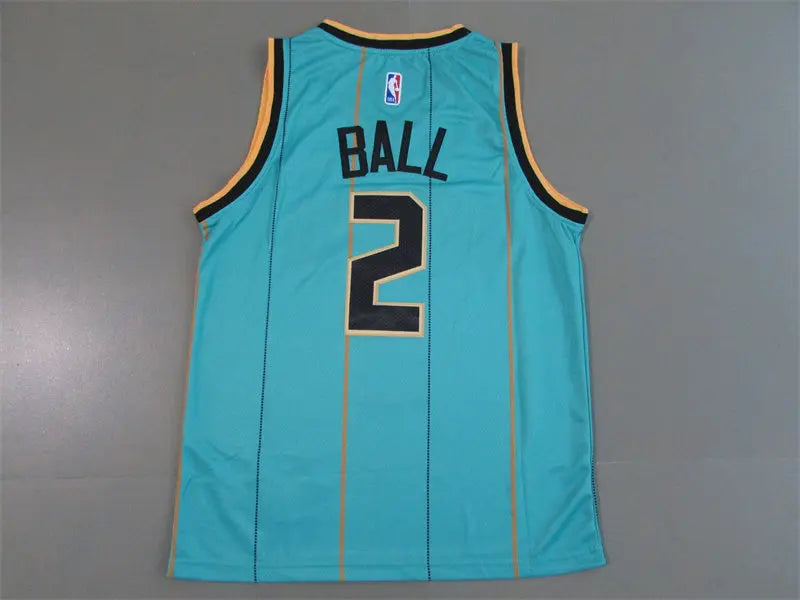 Charlotte Hornets LiAngelo Ball NO.2 Basketball Jersey mySite