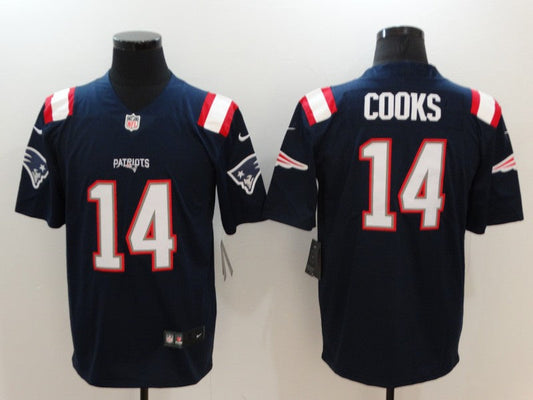Adult New England Patriots Brandin Cooks NO.14 Football Jerseys mySite