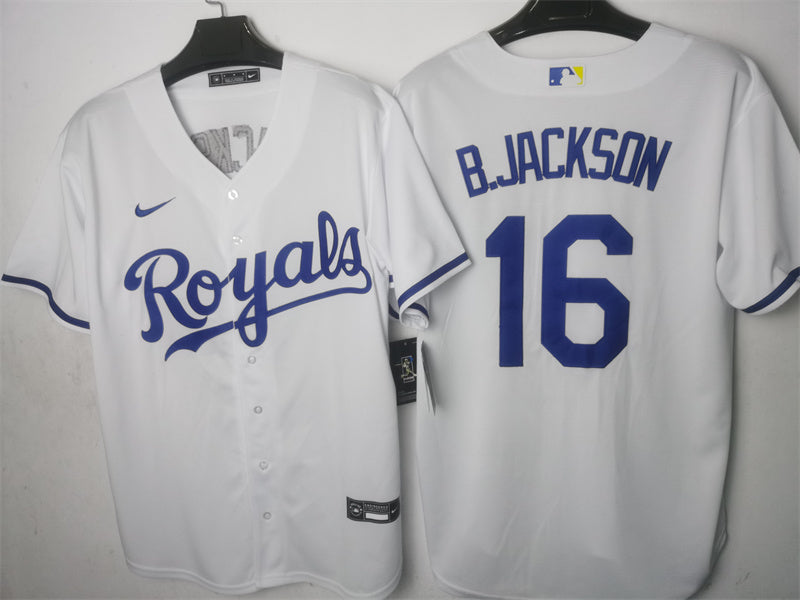 Adult ‎Kansas City Royals Bo Jackson NO.16 baseball Jerseys mySite