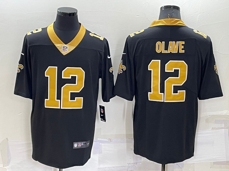 Adult New Orleans Saints Chris Olave NO.12 Football Jerseys mySite