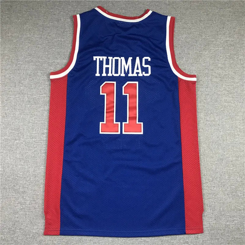 Detroit Pistons Isiah Thomas NO.11 Basketball Jersey mySite