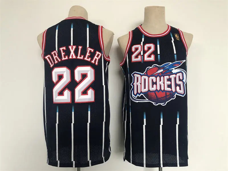 Houston Rockets Clyde Drexler NO.22 Basketball Jersey mySite